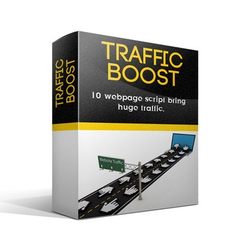 Product picture  Traffic Boost + Free Software + Master Resell Rights