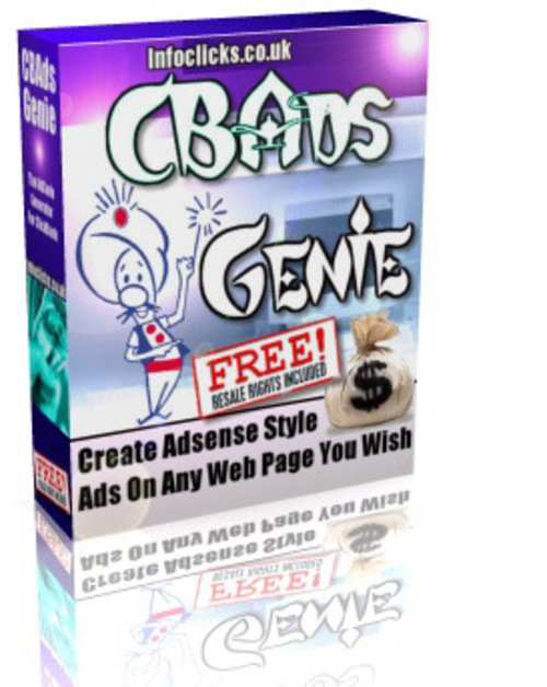Product picture CBAds Genie + Free Salespage + Master Resell Rights